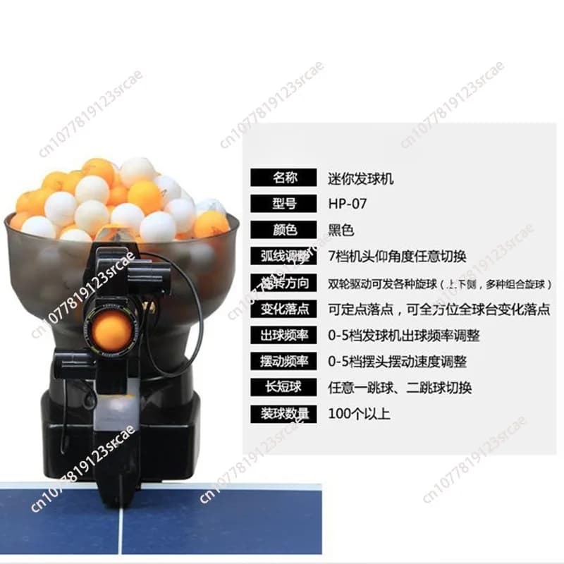 Robot da Ping Pong, Macchina Lanciapalline da Tennis da Tavolo, Macchina Automatica per Palline da Ping Pong o Rete di Recupero per Ping Pong