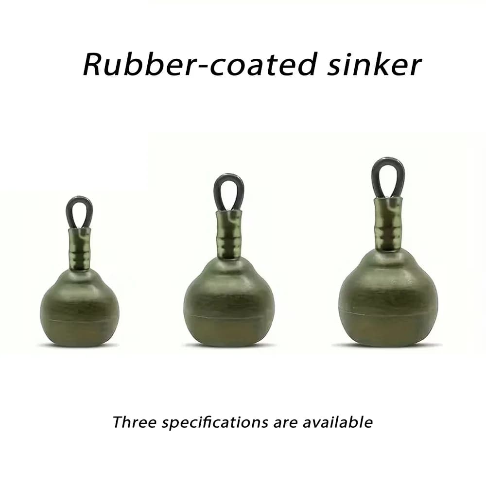 3Pcs Fishing Sinkers Weights Set, Fishing Accessories, Suitable for Carp Fishing, Multiple Sizes Available (14G/28G/52G)