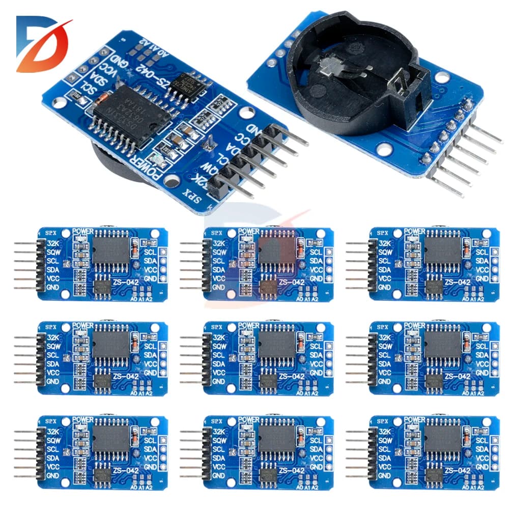 DS3231 AT24C32 Module IIC Precision Clock Module RTC DS3231SN Memory Module real time watch for Arduino Raspberry Pi DIY Kit
