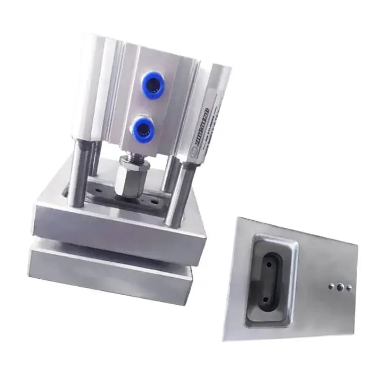 Pneumatic Punching Machine for Bags with Plastic Handle Spundbond Godybag in Nonwoven Portal Fabric