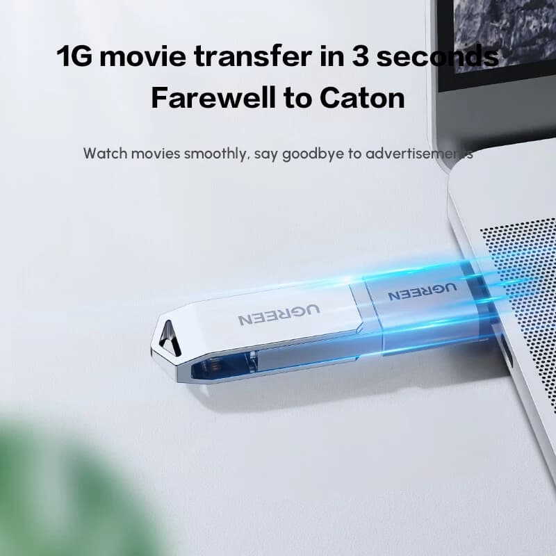 Adattatore UGREEN da Type-C a USB compatibile con telefoni, chiavette USB e tablet