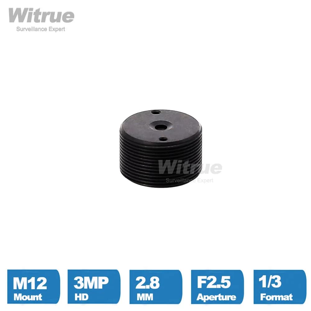 Witc6 Mini obiettivo CCTV a foro stenopeico 2.8mm 1.3 Megapixel 1/3 "F2.5 M12 supporto per videocamera di sicurezza per videosorveglianza