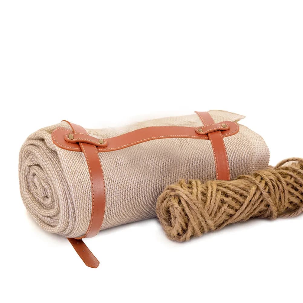 Multifunctional PU strap for Picnic Cover, Rotable Strap for Camping Carpet Transport, Beach, Yoga, Pear Bags, Mats and Mats