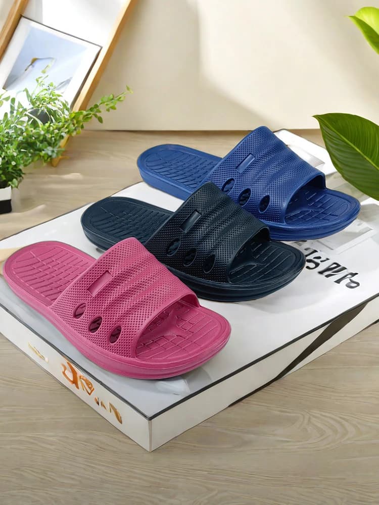 Soft EVA slippers for Men and Women, Anti-slip for Bathroom, Light for Home, Interior, Exterior and Beach