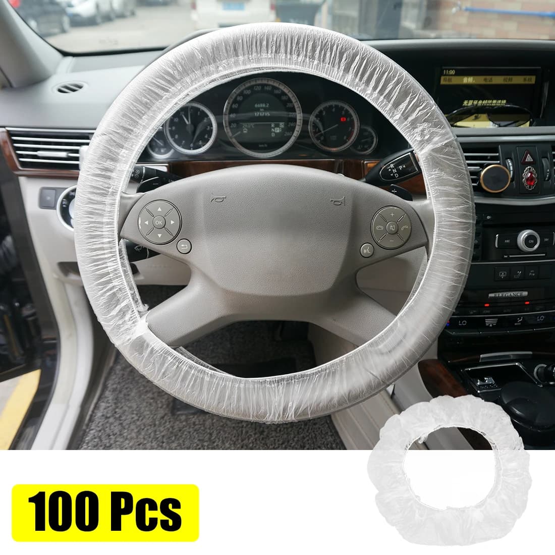 X Autohaux coprivolante monouso elastico universale per Auto accessori antipolvere impermeabili per accessori per camion Auto Auto