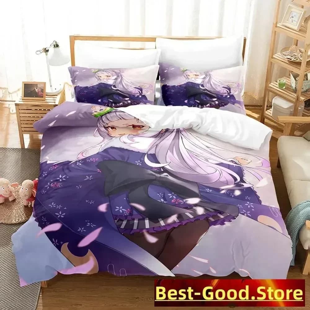 Set di Biancheria da Letto Murasaki Shion 2023, Copripiumino, Lenzuolo Stampato, Federe, Set Completo per Letto Matrimoniale, Queen, King Size, Copripiumino per Camera da Letto