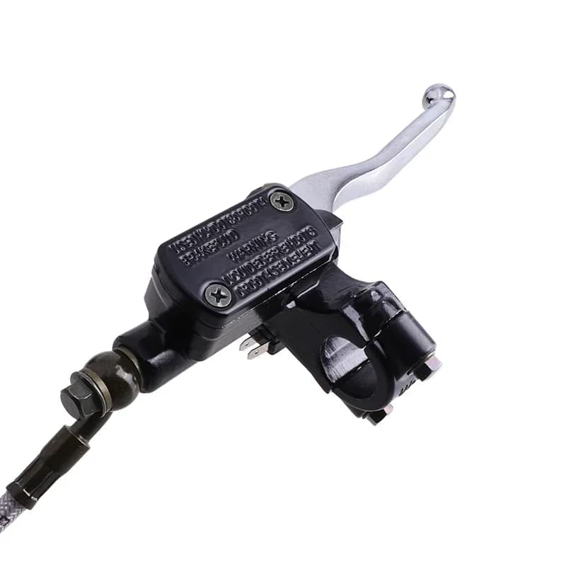 2 Stroke 47 49cc Motorcycle pocket bike Brake Front Rear Left Right Pump Master Cylinder Hydraulic Brake Hose Line Brake Caliper