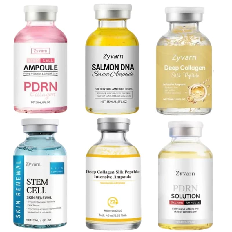 Salmon DNA Serum Ampoule Collagen Deep Hydrating Moisturizing Facial Essence Collagen Essence Effectively Soothes For All Skin