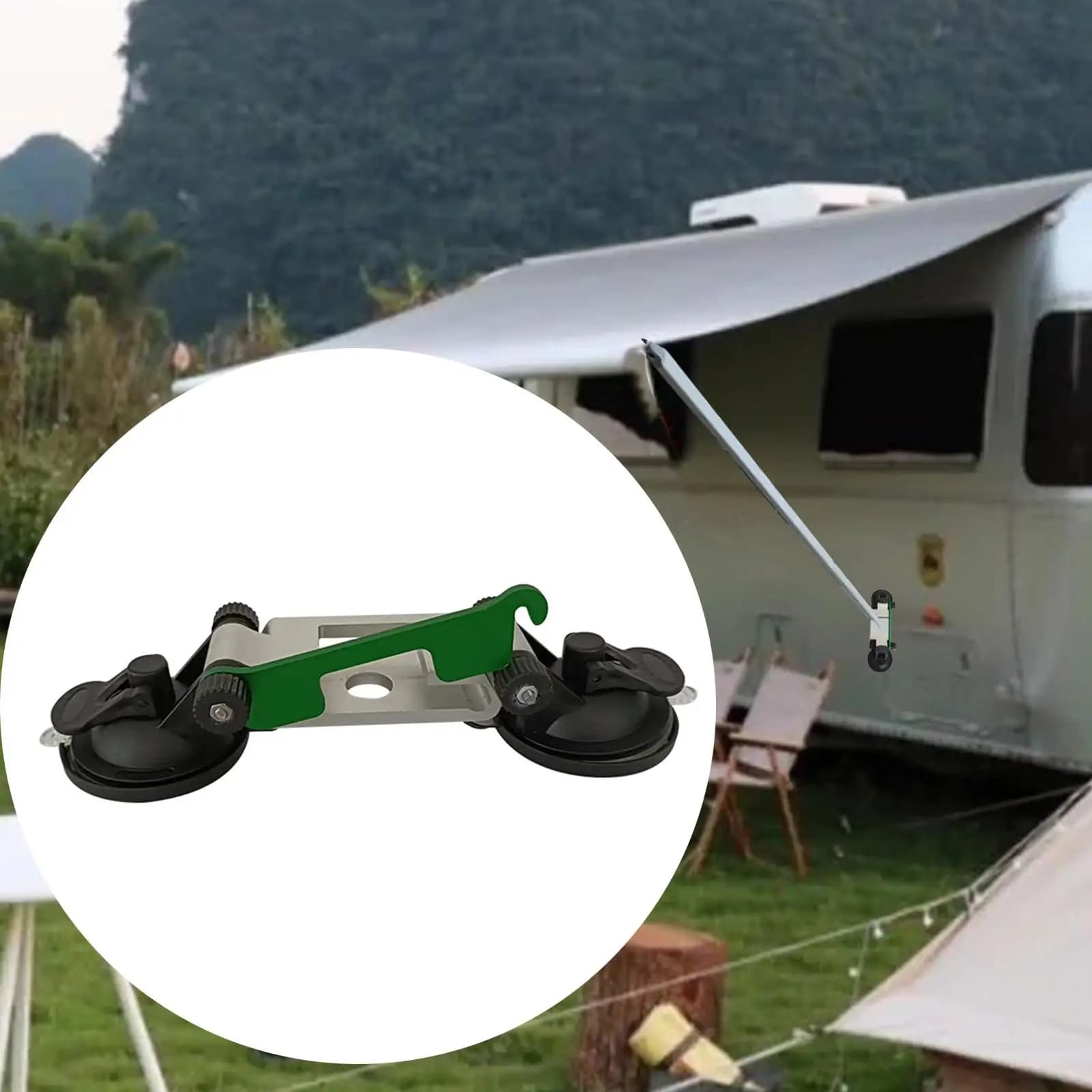 Ganci a ventosa Ventosa da campeggio Tie Downs Heavy Duty Robusto Forte adsorbimento Ventosa Ancoraggio a parete SL02x per camper