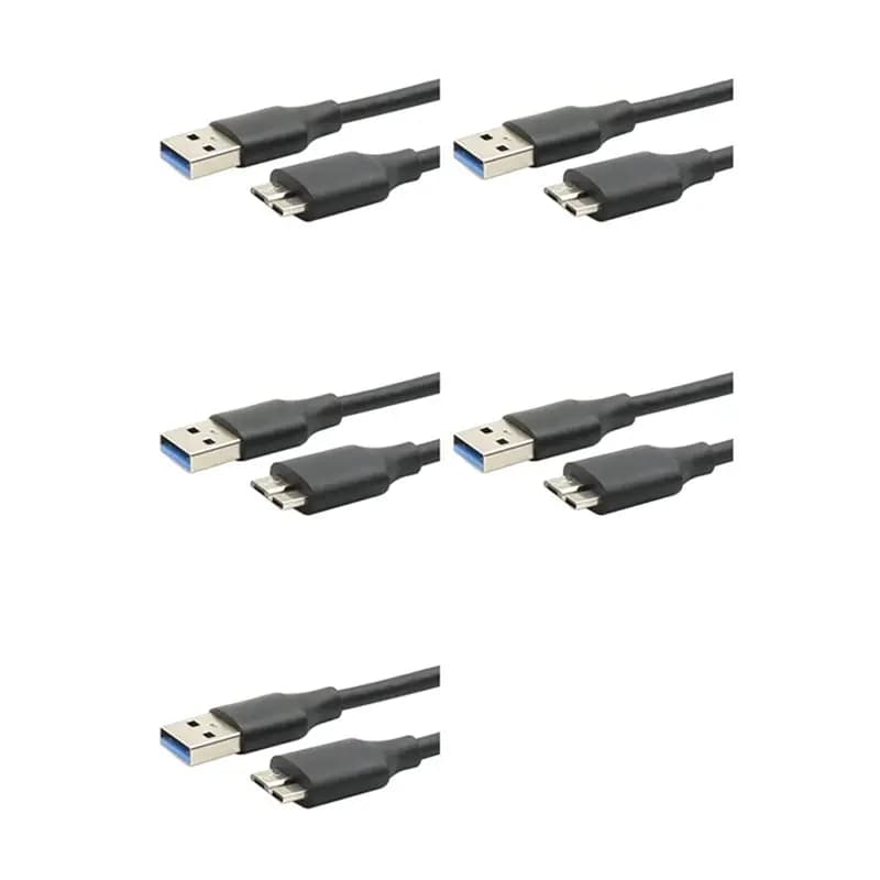 Cavo adattatore dati USB 3.0 da tipo A a USB 3.0 Micro-B maschio A99E-5X per disco rigido esterno HDD, cavo super veloce