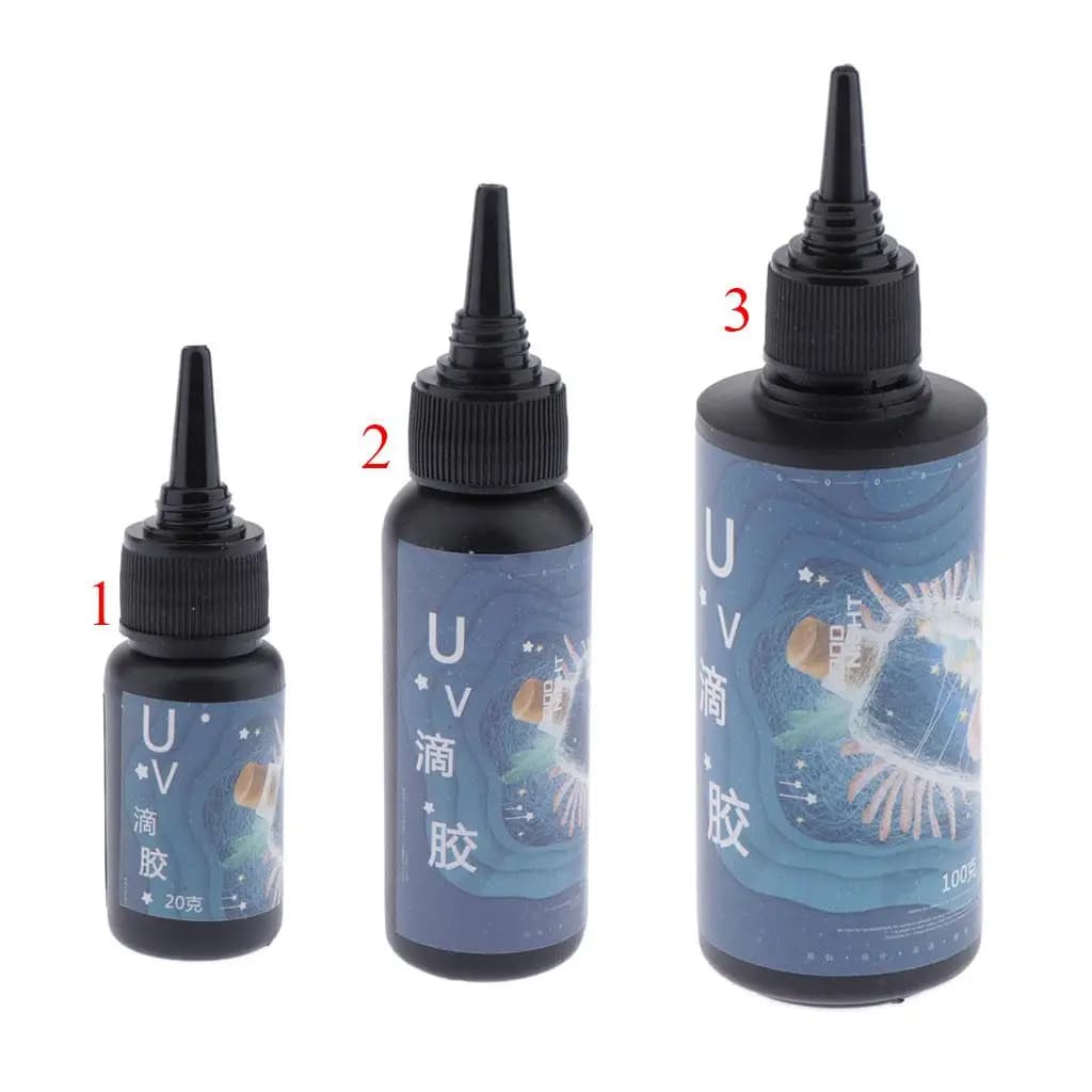 DIY Resin Clear Liquid High Viscosity Epoxy Supply Hard Curing Glue for Jewelry Silicone Mold Crafts