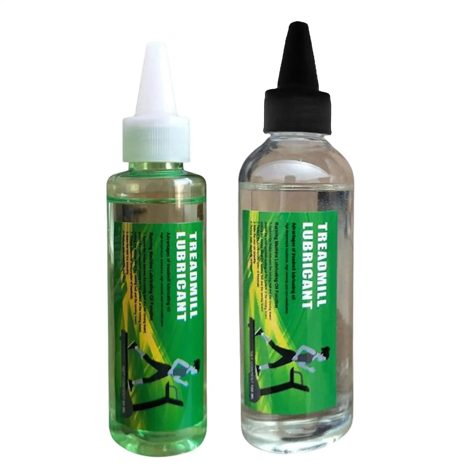 Silicone oil treadmill lubricant for elliptical equipment for racing machines