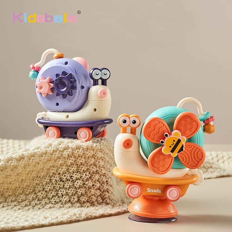 Ventosa Spinner Giocattoli Per Le Ragazze Dei Ragazzi Sensoriali Fine Motor Infantile Giocattoli Da Viaggio Montessori Per I Bambini 6-12-18 Mesi Regali di Natale
