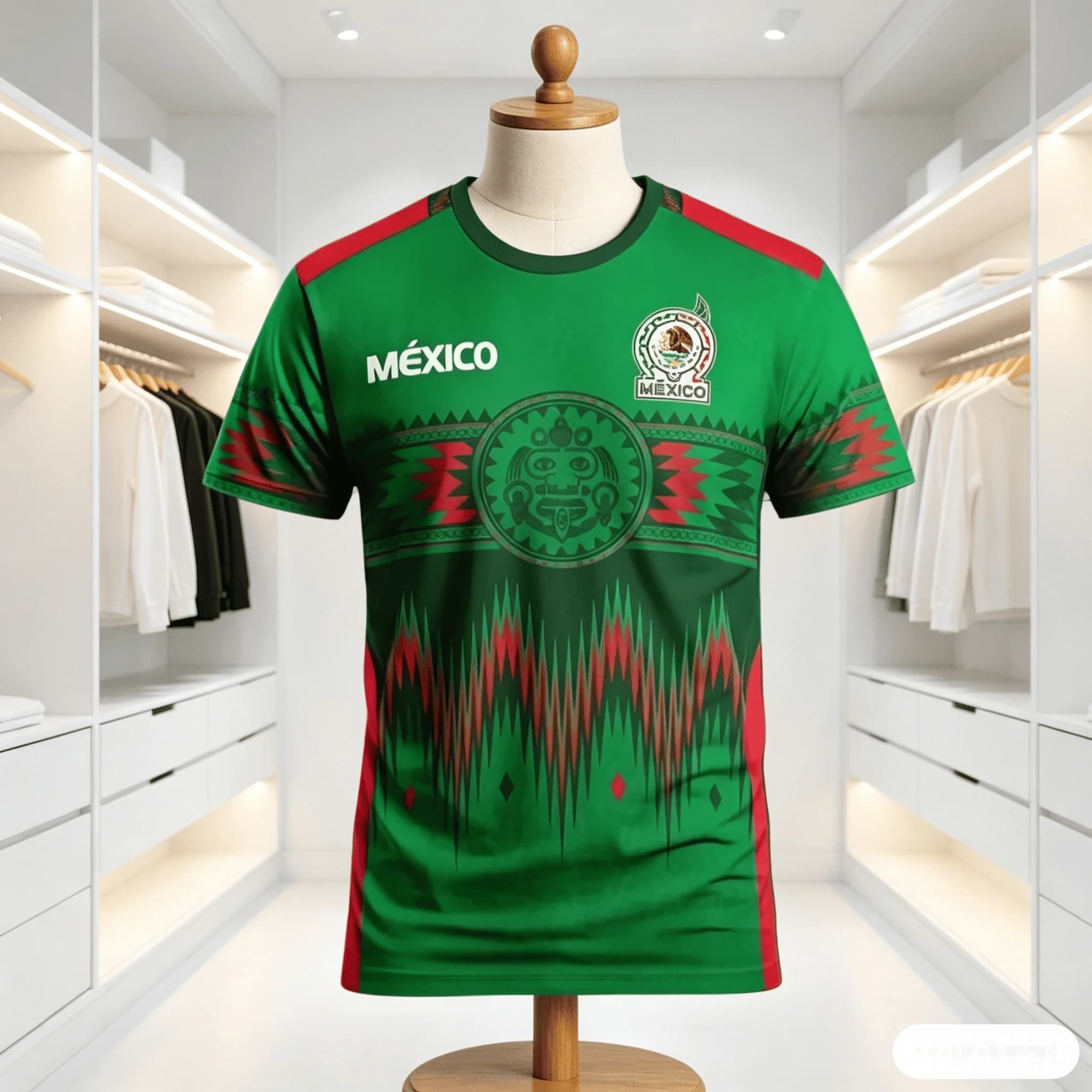 2026 Summer Mexico Football Jersey Men Women Clothes Sports Casual Outdoor Daily Training Quick-Drying Shirts Family Kids Tees