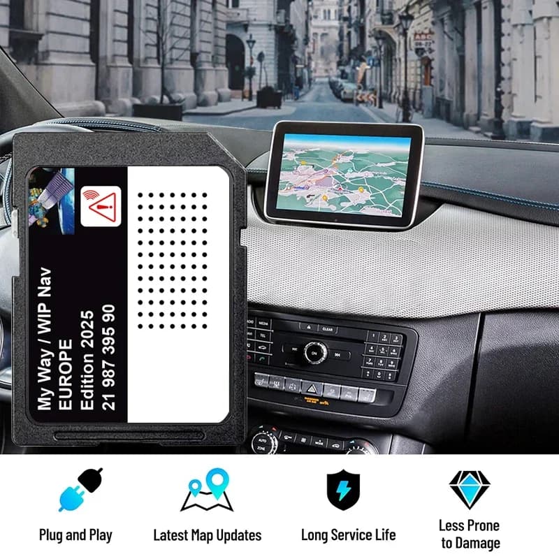 Scheda SD 16GB per Aggiornamento Navigatore Satellitare, Mappa UE Marocco 2198739590 per Peugeot 207 407 508 5008 807 Expert Partner, Accessori per Navigazione Auto
