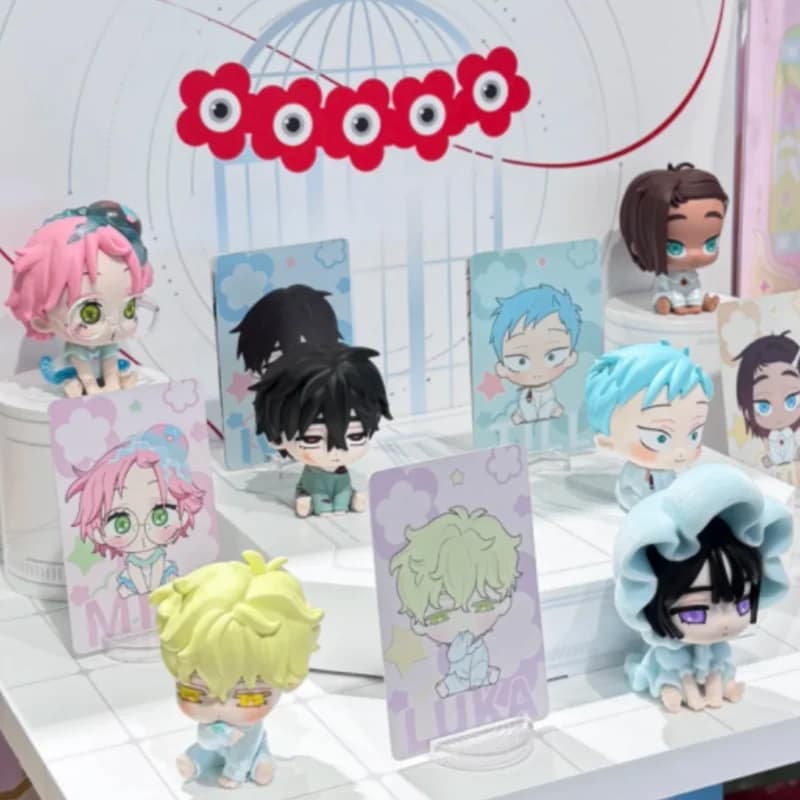 Originale Alien Stage Baby Series Blind Box Tastiera meccanica Copritasti Previsioni meteo Scatola misteriosa Guess Bag Regalo carino a sorpresa