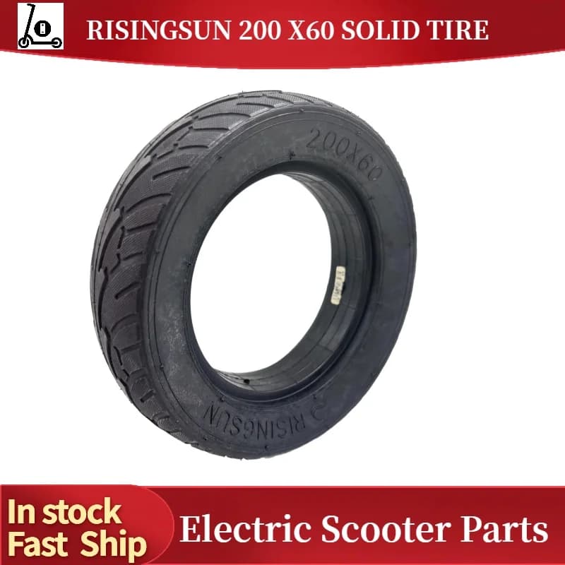 Minimotors Scooter parte 200x60 pneumatico solido per Dualtron Raptor Raptor 2 Scooter elettrici RISINGSUN 200*60 accessori per pneumatici solidi