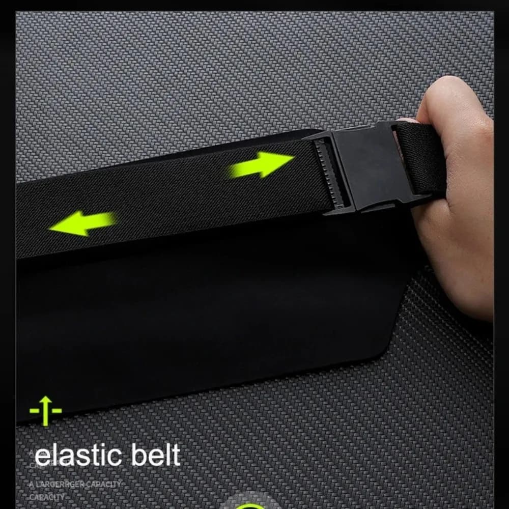 New Waterproof Running Belt Ultra Thin Adjustable Strap Waist Bag Lightweight Invisible Sports Fanny Pack Women Men