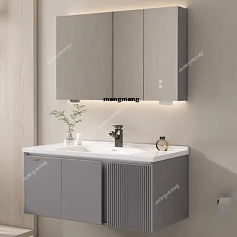 Accessori per Specchio, Organizzatore per Armadietto da Bagno, Mobiletto in Legno, Divisori per Esposizione, Archivio, Mobili di Tendenza