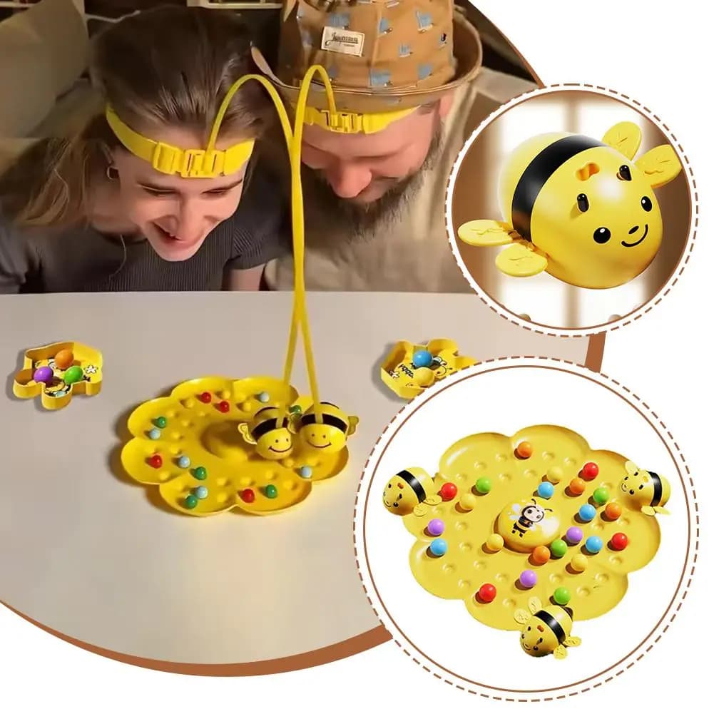 Gioco da Tavolo Multigiocatore Little Bumblebee, Gioco di Pesca Interattivo per Famiglie, Giocattolo Educativo da Regalo