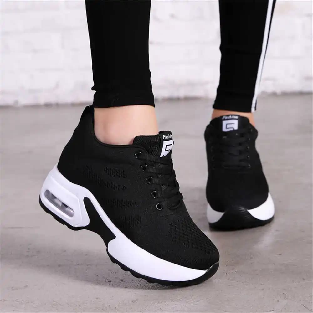 Prestazioni alte con zeppa interna Scarpe da donna con zeppa Oxford Scarpe con tacco da donna Scarpe da golf per donna Sneakers Sport