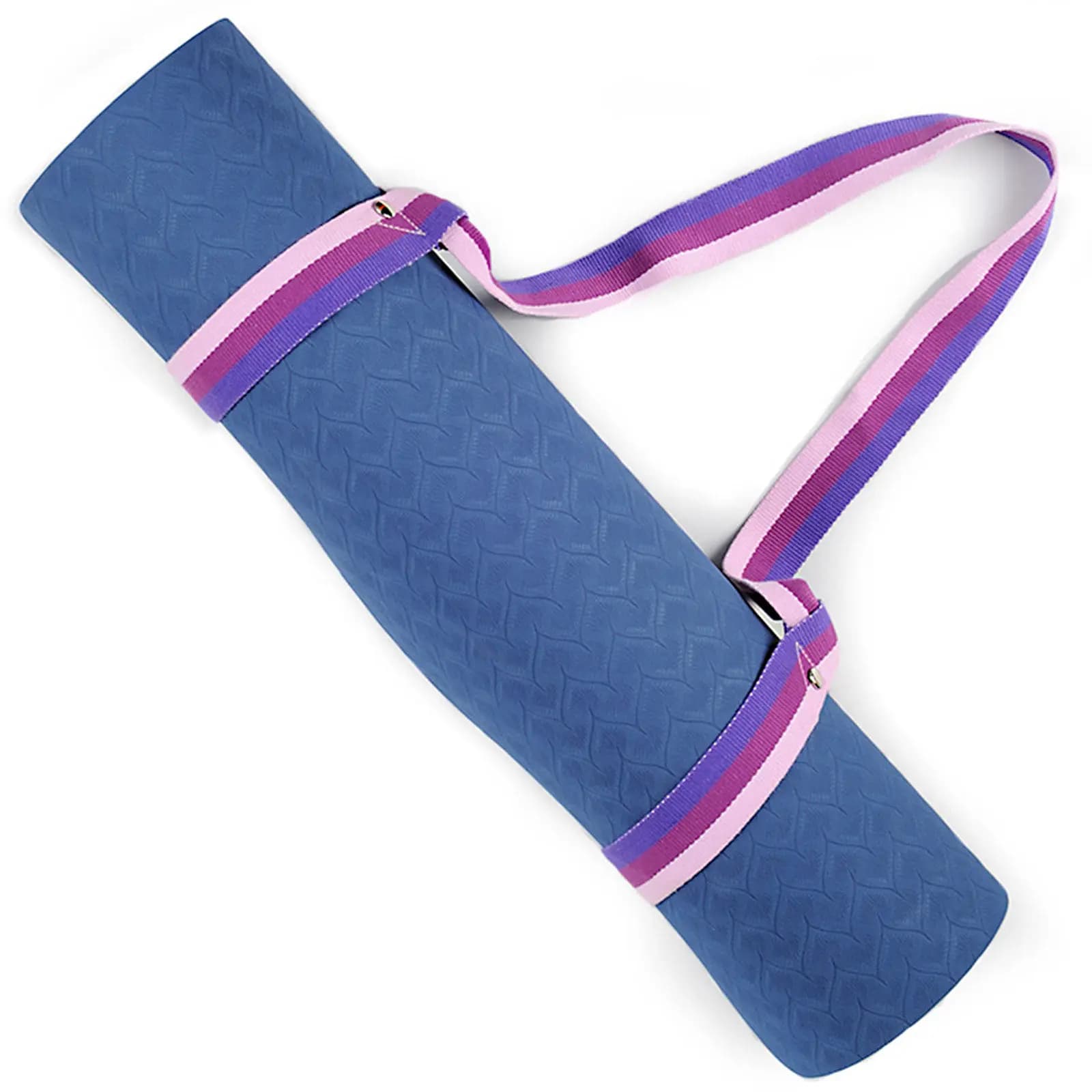 Cinghia per il trasporto del tappetino da yoga in morbido e resistente cotone, fascia multifunzionale per fitness e pose di equilibrio