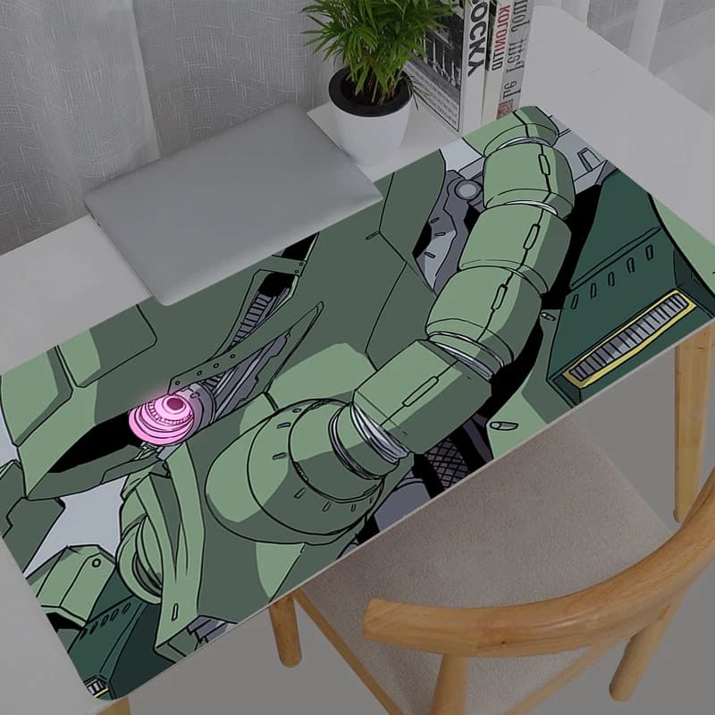 Tappetino per mouse Kawaii Mobile Suit Gundam Accessori da gioco Notbook Computer Speed Mini Pc Gamer Tastiera Tappetino da scrivania Mousepad