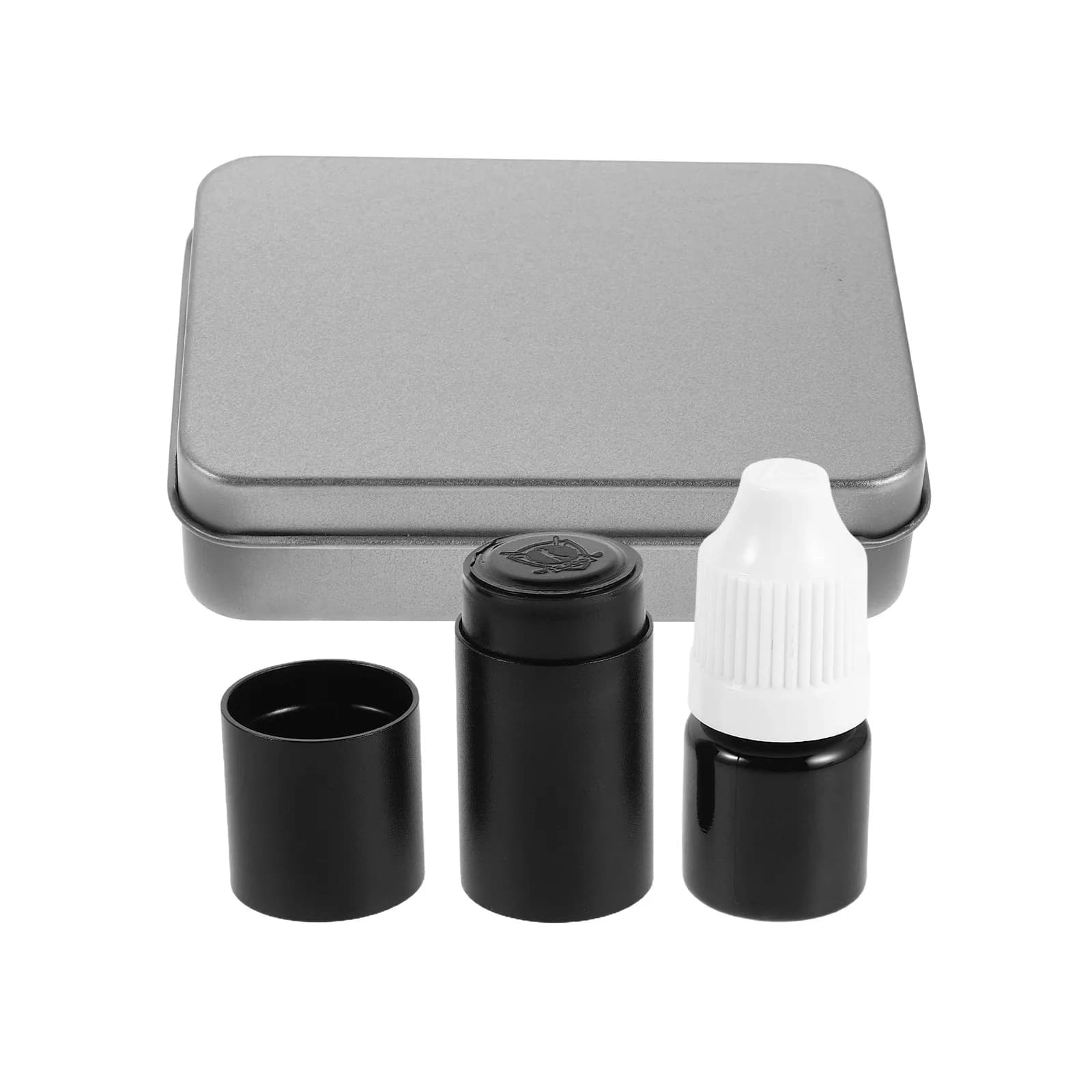 Set di Timbri per Palline da Golf, Confezione Elegante Premium, Timbro Fotosensibile Autoinchiostrante per Personalizzazione Fai-da-Te
