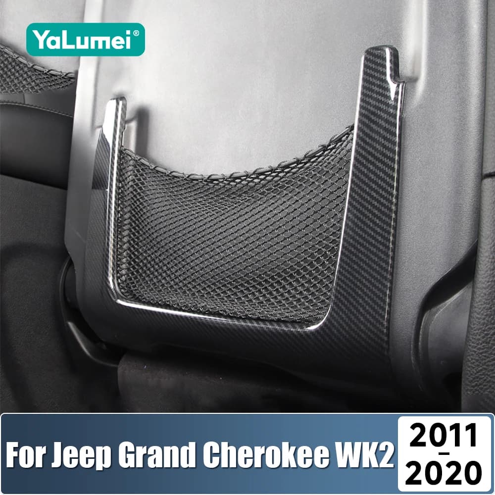 Per Jeep Grand Cherokee WK2 2011 2012 2013 2014 2015 2016 2017 2018 2019 2020 ABS Seggiolino Auto Della Copertura Posteriore Anti Kick Mat Accessori