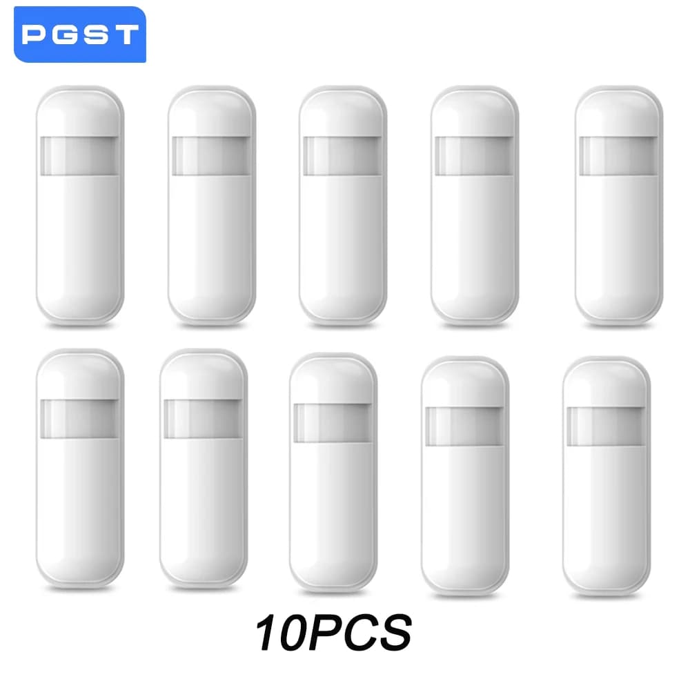 Sensore PIR 433MHZ Allarme domestico Allarme di movimento Sistema di sicurezza Wireless Collegamento al host di allarme Funziona a batteria