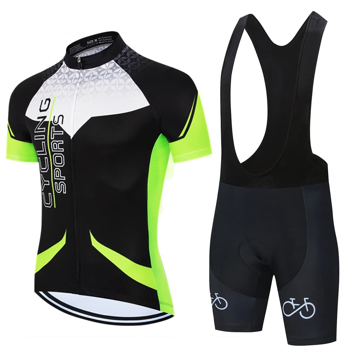 Clothing Cycling 2026 MTB Man: Professional Shirt and Salopette Estiva da Bici