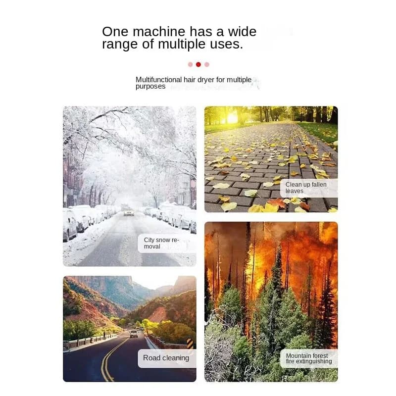 NUOVO Eb260 Soffiatore di neve Benzina Ventilatore di benzina 25.4Cc Soffiatore di foglie per auto portatile Pale del ventilatore ad alto vuoto Giardino alimentato a vuoto