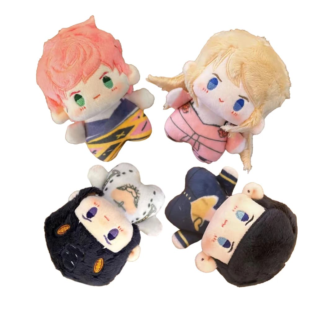 Peluche Anime Jojo: Lucy Steel, Bruno Buccellati, Trish Una, Josuke - Mini pupazzi a forma di stella marina, portachiavi, regalo di Natale
