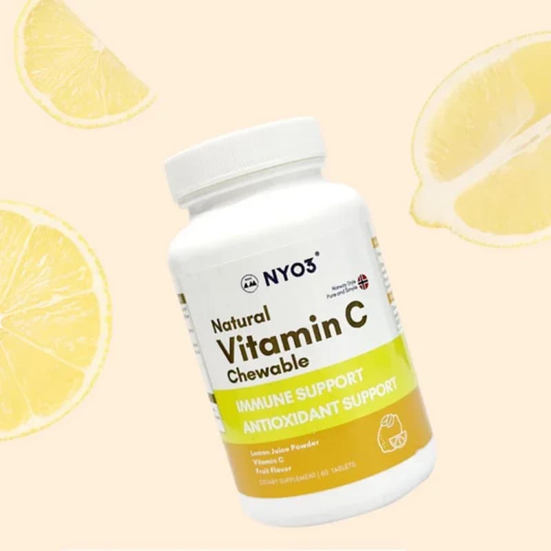 1 bottle of vitamin C supplement chewable calcium iron zinc strong calcium iron zinc potency