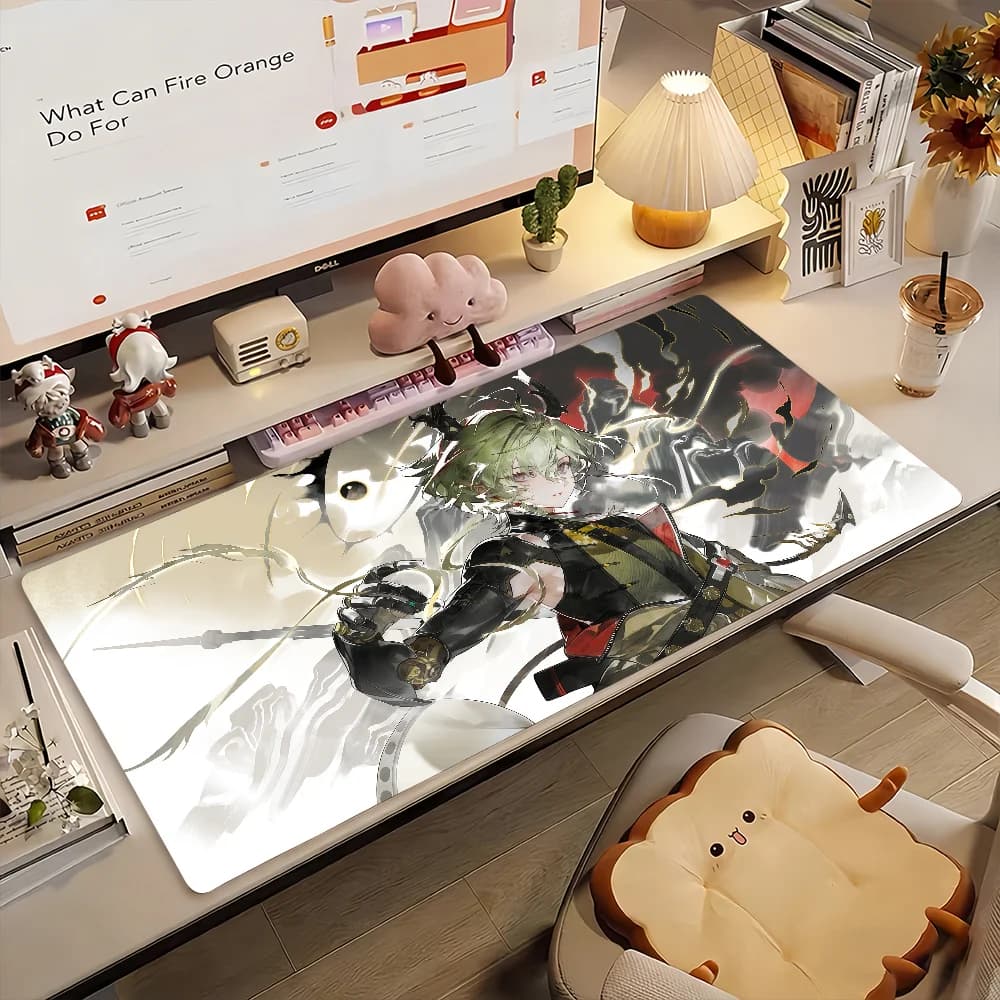 Lifeng Game Arknights Endfield Mouse Pad Non-slip Rubber Gamer Balance Computer Mat Decoracion Deskmat Laptop Office Large