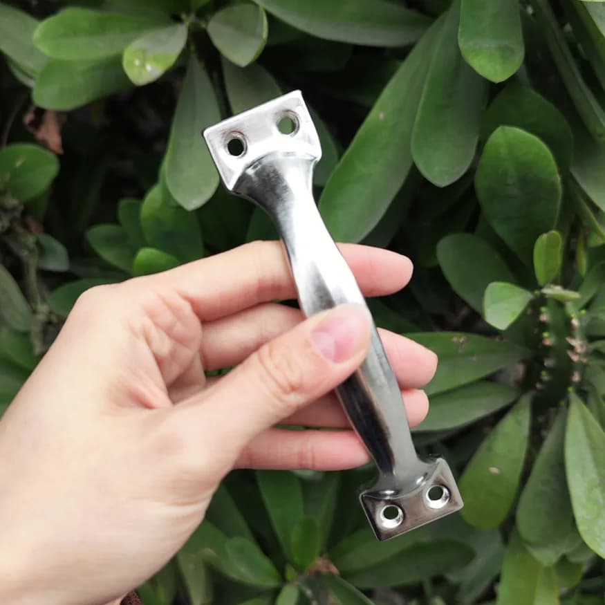 Maniglie per porte e finestre da 3/4 pezzi, maniglie a forma di arco cinese, maniglie per cassetti e ante di armadi, maniglie a forma di arco in acciaio inossidabile