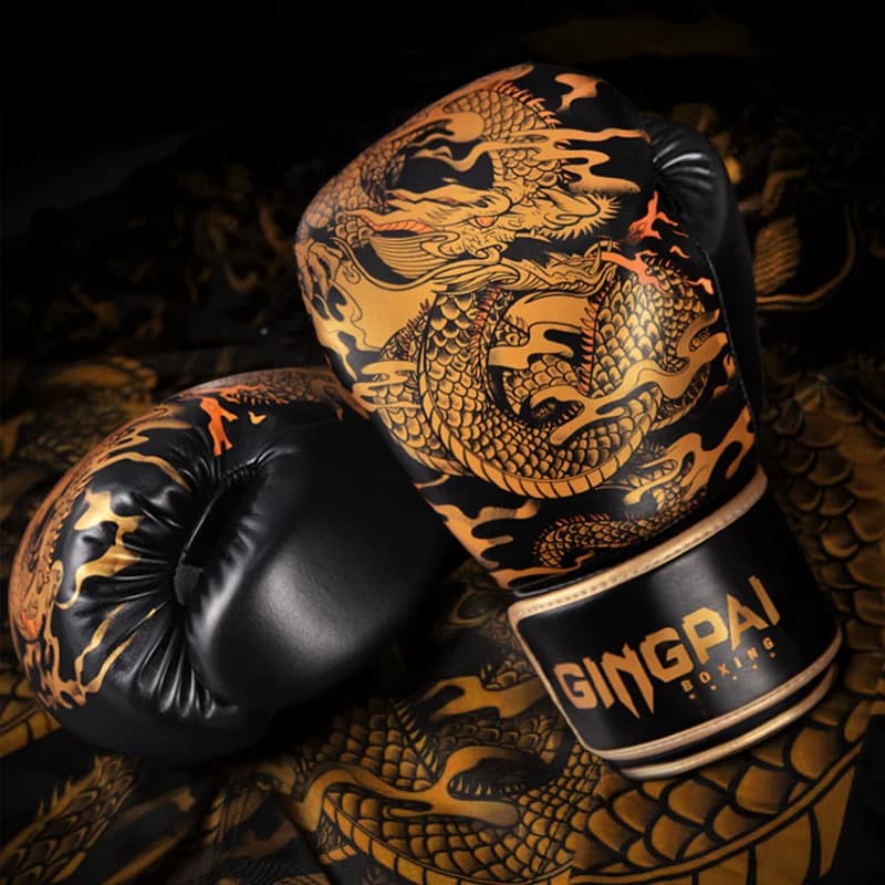 10 12 14oz Professional adult boxing gloves Sanda combat practical training often breathable Muay Thai men's boxing bags