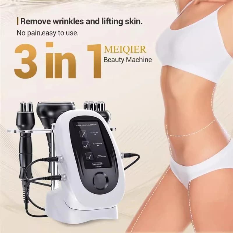 Tre in uno 80K Dispositivo di bellezza dimagrante Macchina per scolpire il corpo Appareil De Modelage Corporel Mascara Mobili commerciali