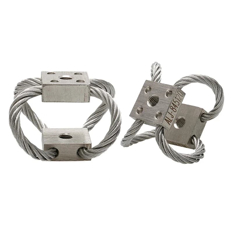 1PCS Fotografia Aerea Fune metallica Anti-vibrazione Isolatore Fotocamera Gimbal PTZ Ammortizzatore Ammortizzatore per FPV Quadcopter Elicottero