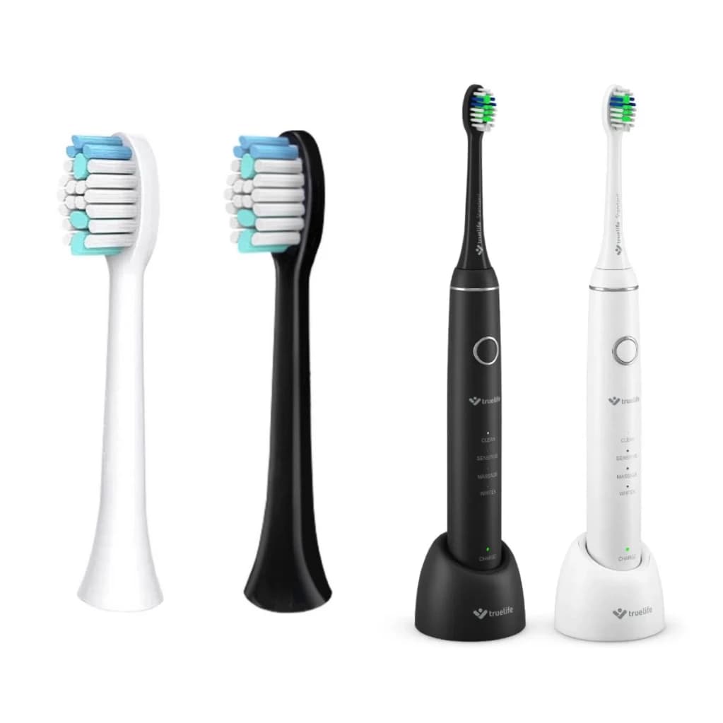 Replacement Toothbrush Heads for TrueLife SonicBrush Compact/SonicBrush Compact Duo Electric Toothbrush Accessories Nozzles