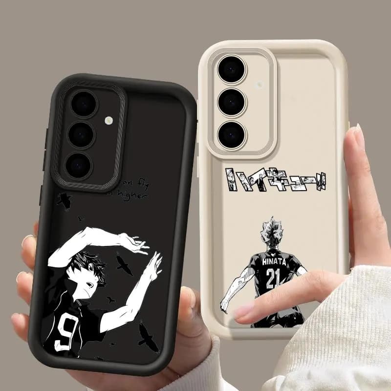 Haikyuus Karasuno Volleyball Anime Soft Fundas For Samsung Galaxy S26 S25 S24 S23 S22 S21 Ultra Plus S20 S26 FE Case Phone Cover