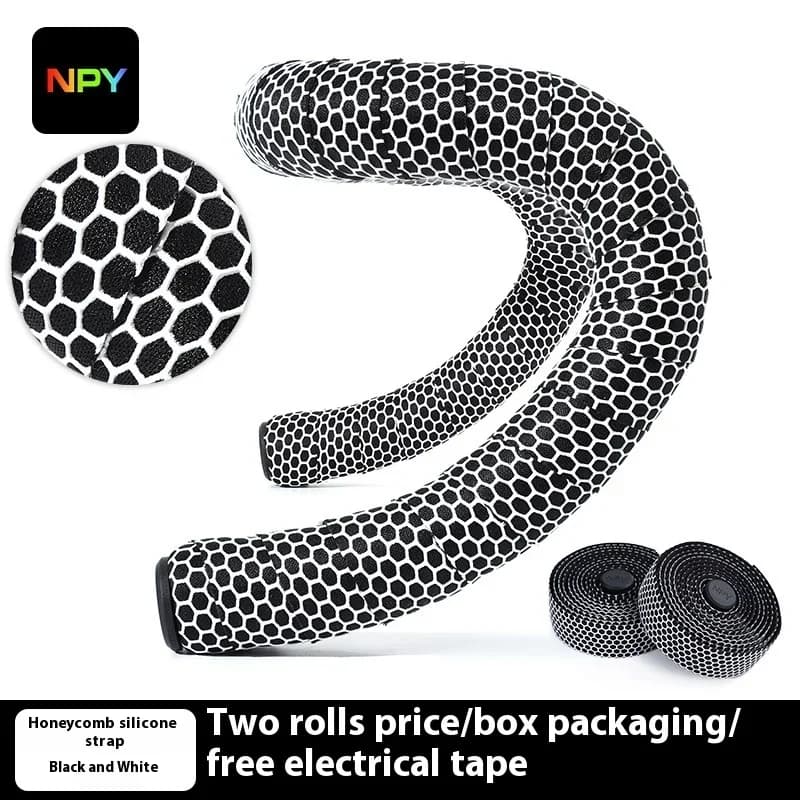 Bicycle Handlebar Ribbons NPY Cycling Ribbon Cotton Anti-slip Handle Straps for Bicycle Shock Absorbing sweat Cycling Equipment