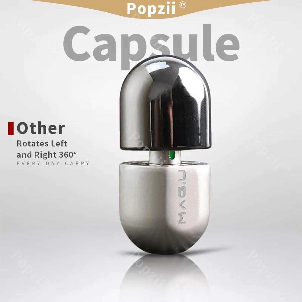 Metallo Capsula Magnetica Trottola Agitarsi giocattoli Ufficio Antistress Gadget Fidget Spinner Punta delle dita Giroscopio Ansia Giocattoli