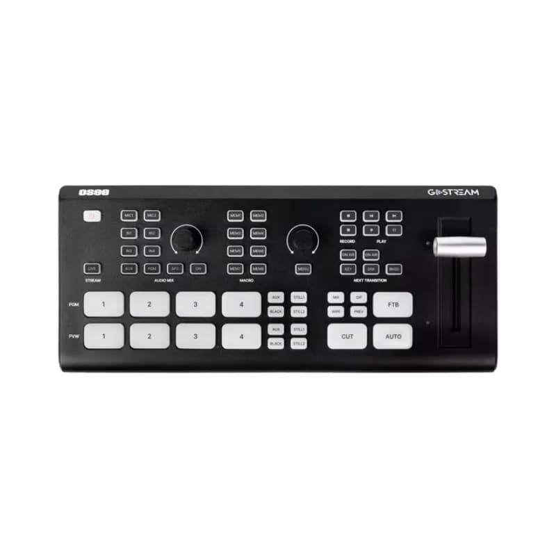 Deck Video Switcher USB a 4 canali compatibile per la soluzione di streaming live e produzione video