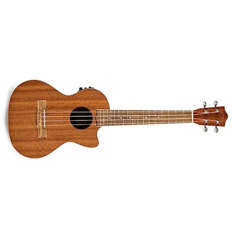 Ukulele a 4 Corde con Finitura Cromata, Suono Premium e Tono Risonante