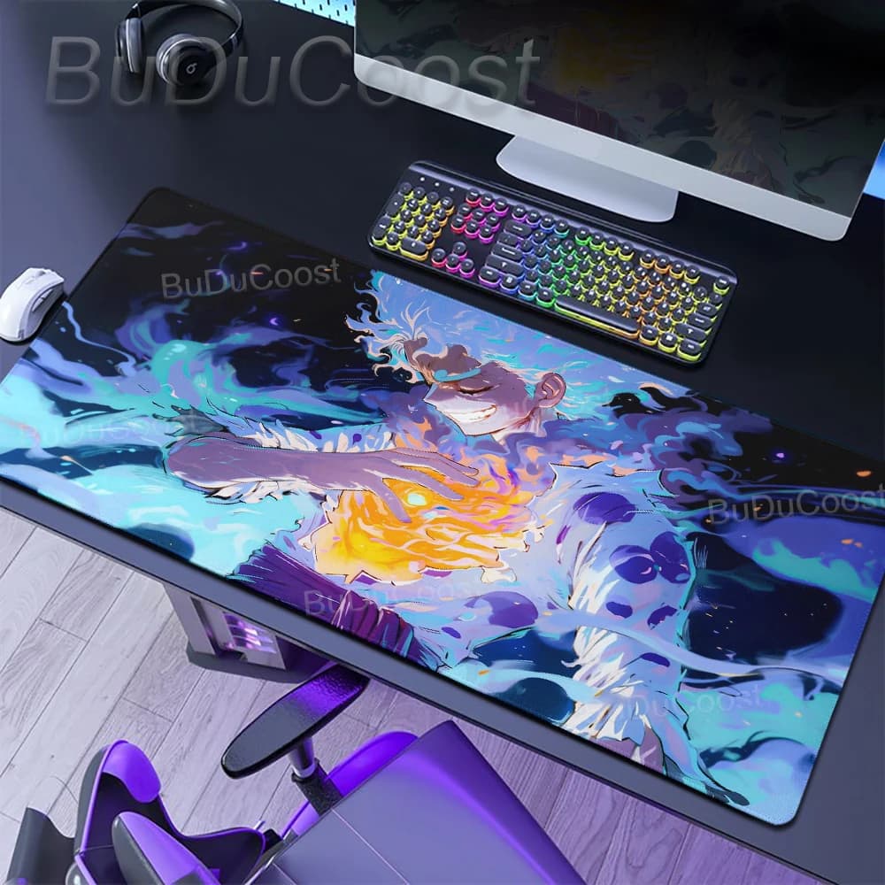 Tappetino per Mouse One Piece Luffy XXL, Tappetino da Scrivania per Tastiera PC, Accessori Gaming, Mousepad per E-Sports, Tappeto Anime