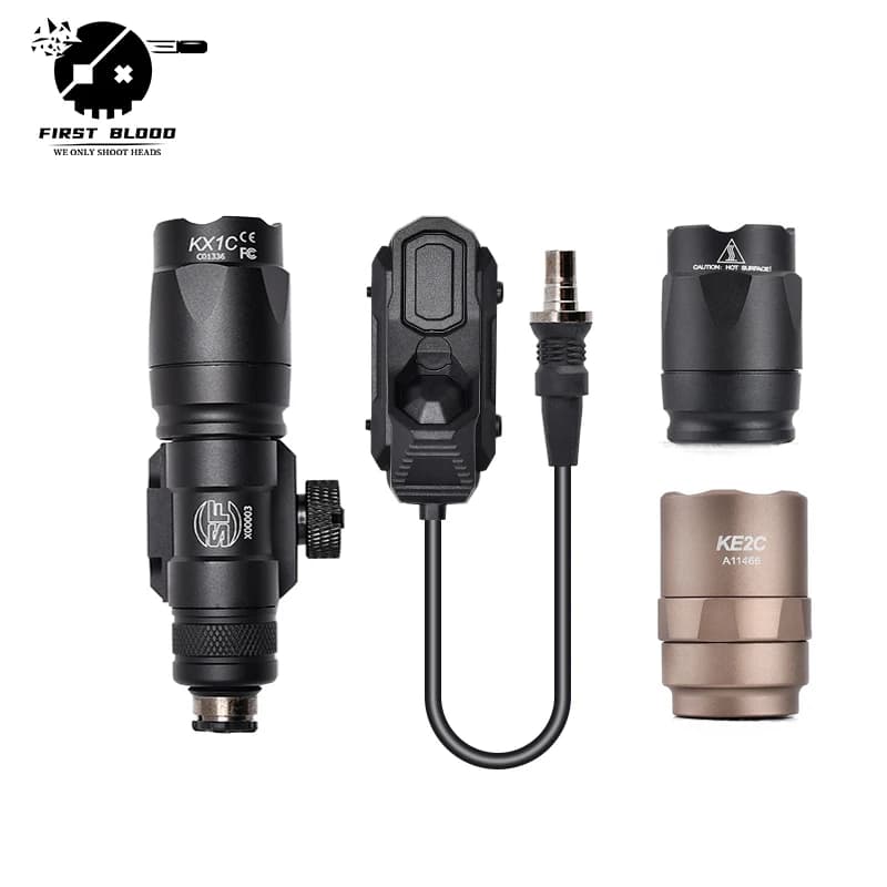 Surefire Flashlight Tactical Support with AXON Switch, Compatible with Picatinny 20mm and MLOK Keymod Guide for M300/M600