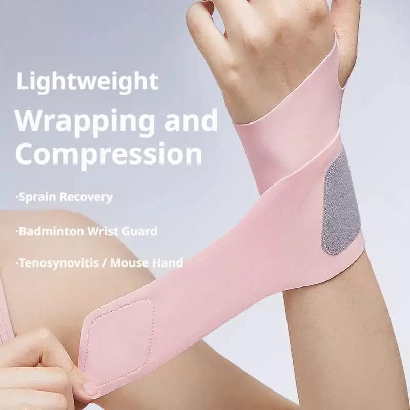 1 fascia compressiva per polso e supporto per polso sportivo per fitness, sollevamento pesi, tendinite, artrite del tunnel carpale