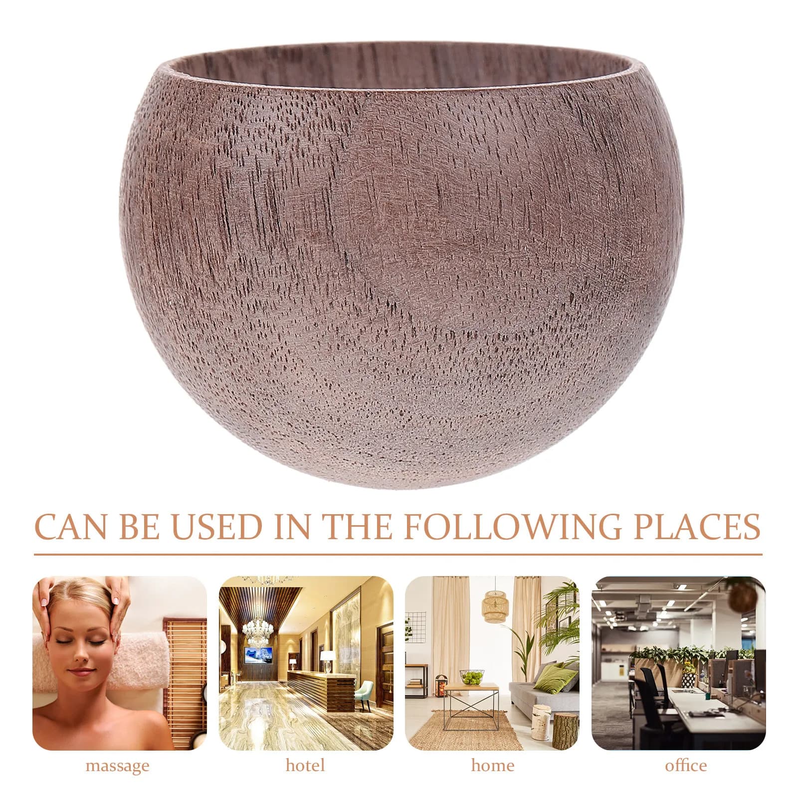 1Pcs Wooden Aromatherapy Diffuser Egg Design Premium Walnut Aroma Diffuser for Domestic Use Home Office Perfume Ornament Living