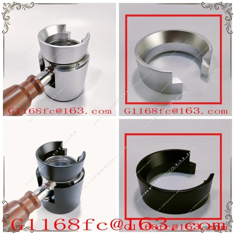 Bean Grinder Coffee Fan Group Powder Ring 304 Bean Grinder Anti-fly Powder 58 Size